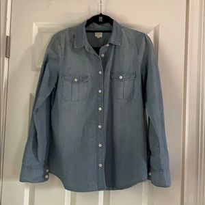 Chambray/Denim button-up from J.Crew